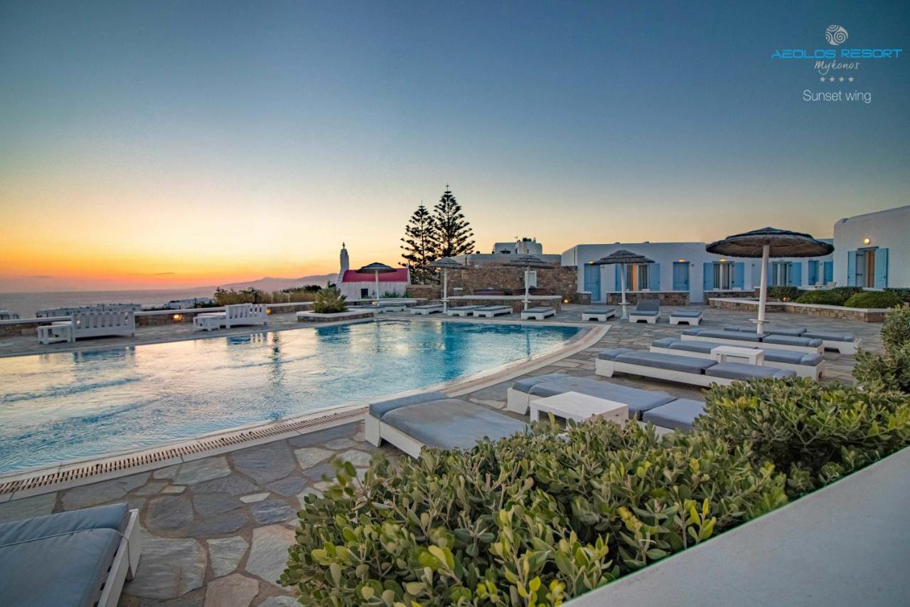 Aeolos Resort Mykonos Town Exteriör bild