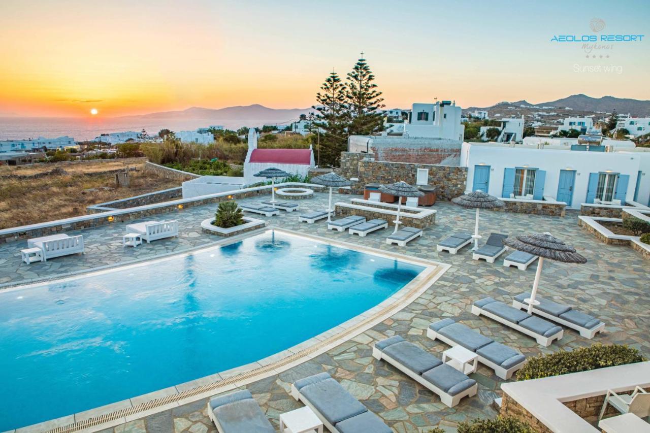 Aeolos Resort Mykonos Town Exteriör bild